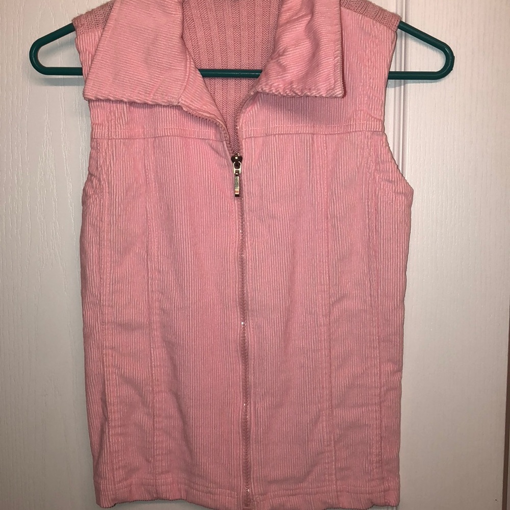 Pink vest